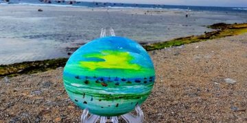 Chàng trai biến sỏi đá thành tác phẩm nghệ thuật